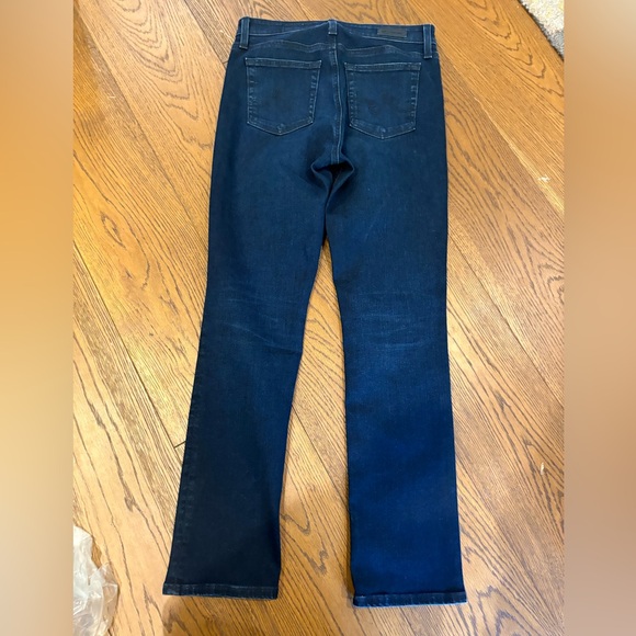 AG Adriano Goldschmied Dark Indigo Straight Leg Jeans - Picture 6 of 7